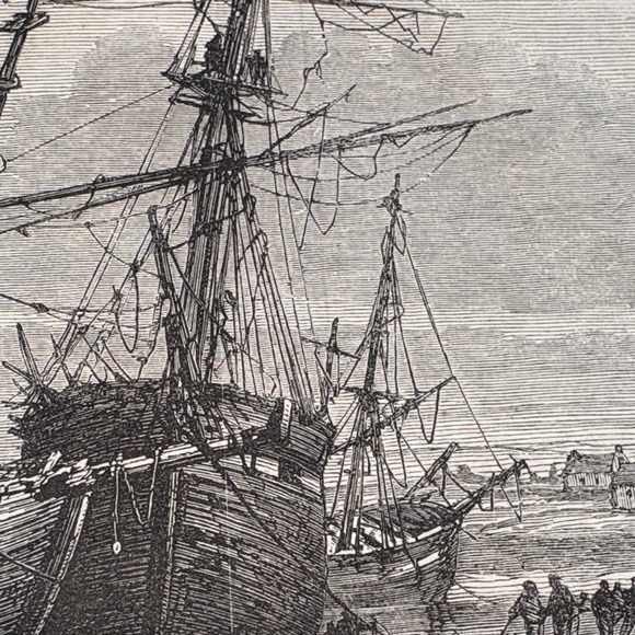 Historic Shipwreck Illustration Print - Picture 3 of 5